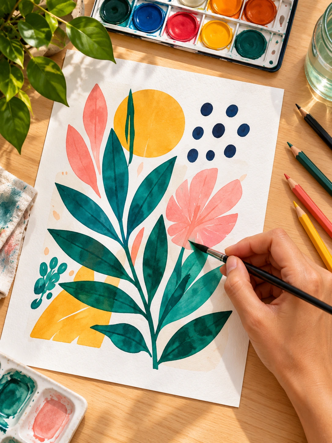 From sketch to print design inspiration